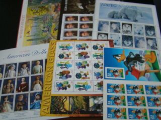 $404.  90 Face Value All U.  S.  Usable Postage Lot Sheets 9