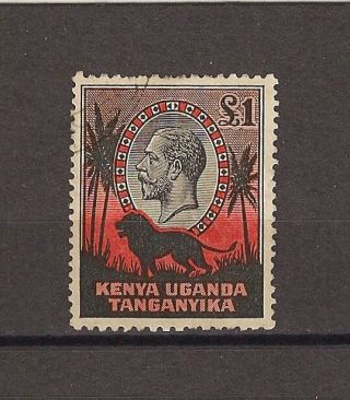 Kenya Uganda Tanganyika 1935 - 7 Sg 123 Cat £425