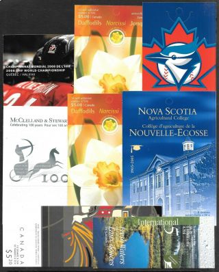 Canada Great Range Of Decimal Booklets,  Some Duplication,  Um.  Face $114.  53.