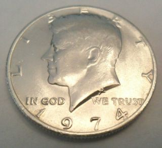 1974 P Kennedy Half Dollar Bu - Uncirculated
