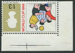 1966 World Cup 1/3d Sg 695wi (o) 