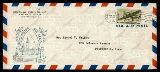 Dr Who 1946 Washington Dc To Ottawa Canada First Flight Airmail Colonial C127960