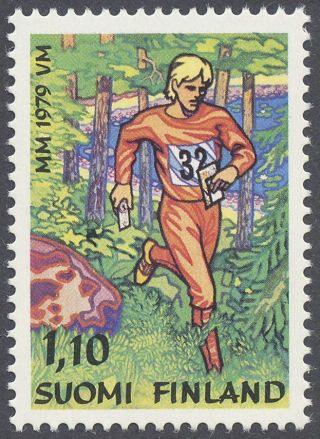 Finland 1979 Mnh Stamp - Orienteering World Championships - Running - Sport