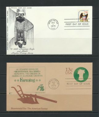 U.  S.  First Day Covers - C.  T.  O.  - Lot A - 119 (10)