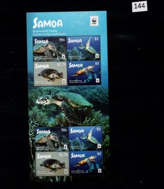 /// Samoa - Mnh - Wwf - Nature - Turtles - Full Sheet