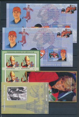 Ab0 - 2743 World Famous People Historical Figures Fp Good Sheets Mnh