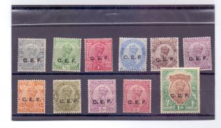 India 1914 George V Cef China Expeditionary Force Sg C 23 - 34 Mm