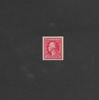 Us Stamps Sc 409 George Washington 2 Cent Mnh Imperf 1912