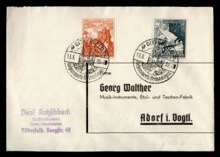 Dr Who 1939 Germany Bitterfeld Pictorial Cancel C131385
