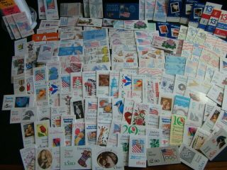 $618.  00 Face Value All U.  S.  Usable Postage Lot Booklets