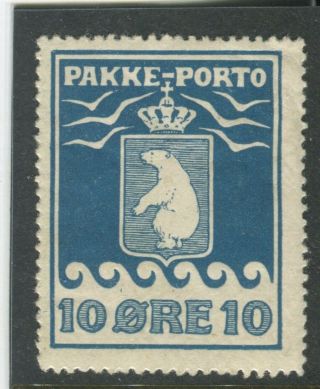 Greenland Stamps Scott Q4a Perf 12 - 1/2/,  H,  F - Vf (p4534n)