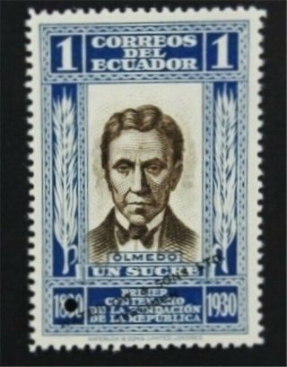 Nystamps Ecuador Waterlow Color Proof Stamp H Ng Only 100 Exist.