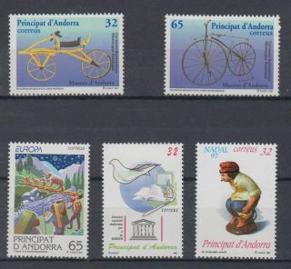 Andorra - Andorre - Spanish - Complete Year 1997 Mnh