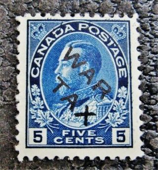 Nystamps Canada Stamp Mr2b Og H Un$400 Vf