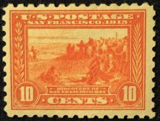 Us Stamps - Scott 404 Perf 10 Pan American 10 Cent Mh - Vf Cv $400