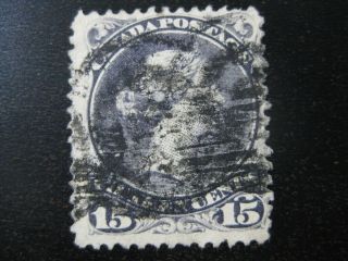 Canada Sc.  29 Scarce Stamp Scv $32.  50
