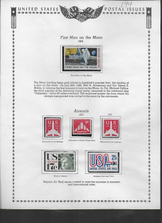 Page 144 Us Stamp Stamps From 1969 - 71 -