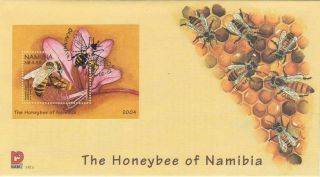 2 X Fdc Namibia,  The Honeybee Of Namibia,  2004