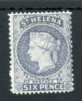 St Helena 1864 - 80 6d Perf 14x12½ Sg25 Fine Mm Cat £550