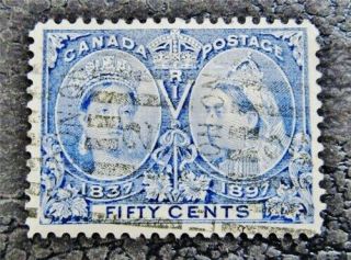 Nystamps Canada Stamp 60 Un$250 Vf