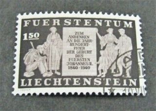 Nystamps Liechtenstein Stamp 164 $62