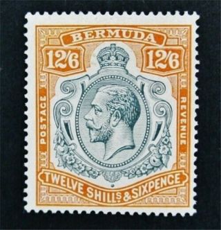 Nystamps British Bermuda Stamp 97 Og H $300