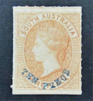 Nystamps British Australian States South Australia Stamp 22 Og H $350