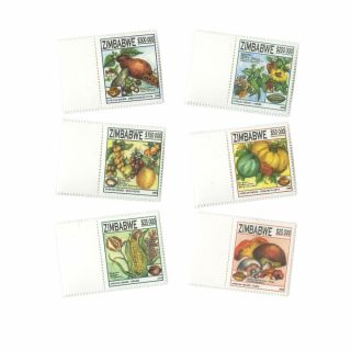 2006 Zimbabwe - African Dishes Stamps 6v
