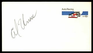 Mayfairstamps Us Stationery Auto Racing Autographed Stationery Envelope Wwb55935