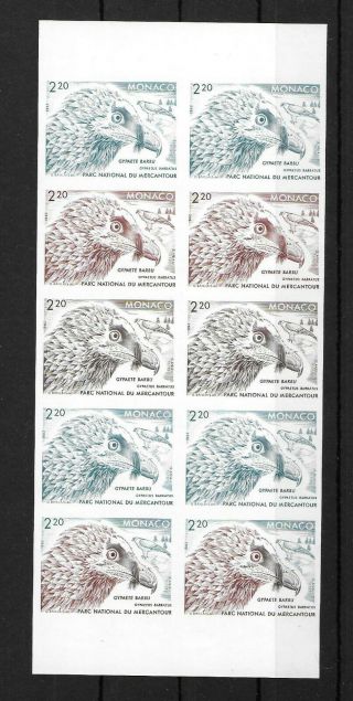 Monaco,  1992,  Birds,  Colour Proofs,  Compl,  Mnh,  Not Listed