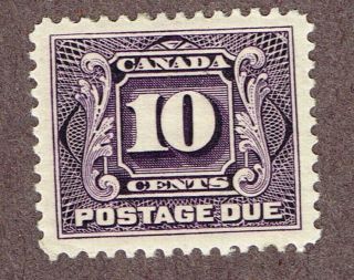Canada J5 Postage Due Vf Mlh (vril29,  4