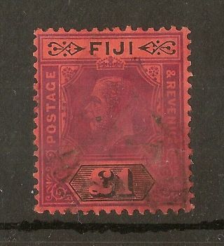 Fiji 1914 £1 Sg137 Die I Cat£325