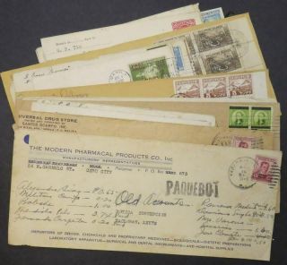 Edw1949sell : Philippines Group Of 20 All Commercial Covers From 1940 