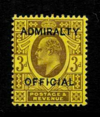 Kevii Sgo112 Mo41 3d Dull Purple Orange Yellow Admiralty Official Unmounted