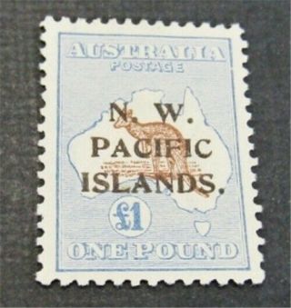 Nystamps British Australian States North West Pacific Islands 38 Mogh $4000