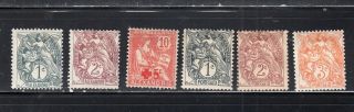 France Europe Offices In Egypt Stamps Hinged Lot 350