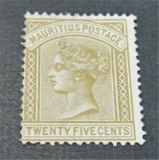 Nystamps British Mauritius Stamp 64 Og H $480