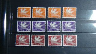 Estonia Large Stamp Accumulation In 3 Ring On Black Stock W/ 1,  259 Or So Stamps