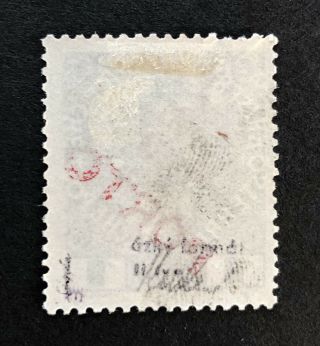 Czechoslovakia 1919,  Stamp Overprint,  Thin O Letter,  Signed By Expert Stupka 3