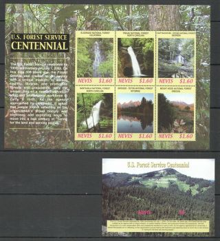 X448 2005 Nevis Nature Landscapes U.  S.  Forest Service Centennial Bl,  Kb Mnh