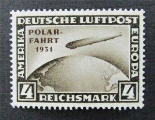 Nystamps Germany Stamp C42 Og H $400