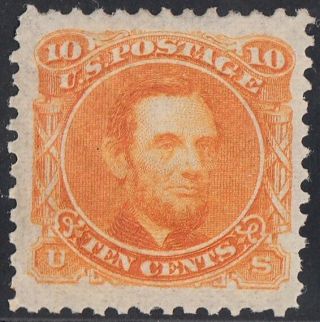 116 - E1l Vf - Xf Lh 10¢ 1869 Plate Essay On Stamp Paper Bq8216