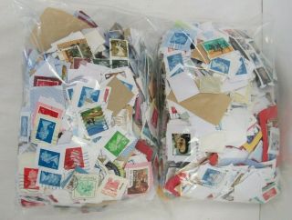 Unsorted 5kg Charity Stamps Mixed Uk,  Foreign,  Franked - Bar Sc1