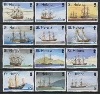 St Helena - 1998,  10p - £5 Complete Set,  Maritime Heritage Set - Mnh - Sg 766/77