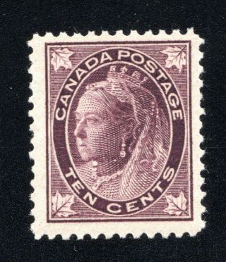 Canada - Cat.  Scott 73 - Vfnh - Queen Victoria - With Certificate