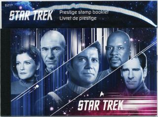 Star Trek: Year 2 - Prestige Booklet (a Visual Story Of Star Trek) Stamps