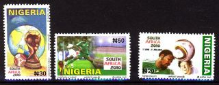 Nigeria - 2010 World Cup South Africa 3v Nhm