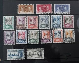 3 X Full Sets Gambia Opt 