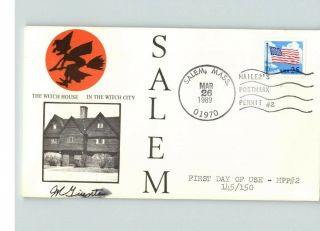 Interesting; Salem,  Massachusetts " The Witch House In The Witch City " 1989