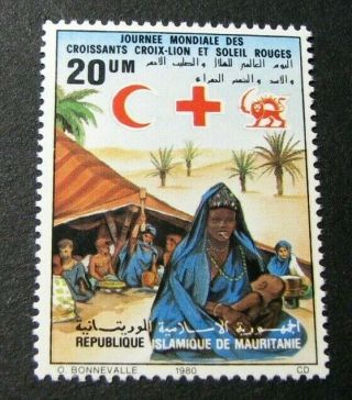 Mauritania Stamp Scott 453 World Red Cross Day 1980 Mnh C525